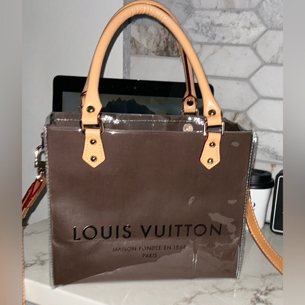 Louis Vuitton Brown Paper Shopping Bag